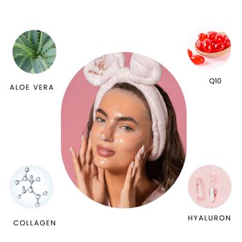 5X MASQUE HYDROGEL BOOSTANT POUR LE VISAGE 6