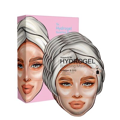 5X MASQUE HYDROGEL BOOSTANT POUR LE VISAGE