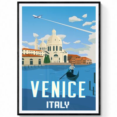 Venice Travel Print - A4 Print Only