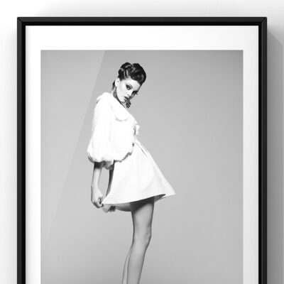 Feel the Fashion Photograph Print | Chic Style Wall Art - A4 Print