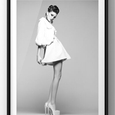 Feel the Fashion Photograph Print | Chic Style Wall Art - 30X40CM PRINT ONLY