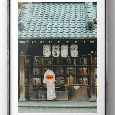 Japanese Shop Front Photograph Print | Travel Wall Art - A4 Print Only