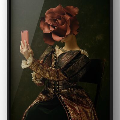 Take a Selfie Vintage Punk Wall Art | Portrait Wall Art - 50X70CM PRINT ONLY