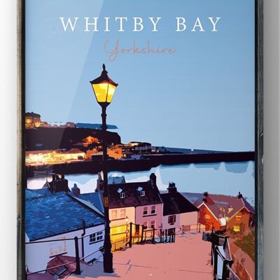 Whitby Yorkshire Travel Print Vol 2 - A4 Print Only