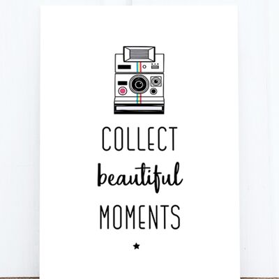 Carte postale: collectionnez des moments