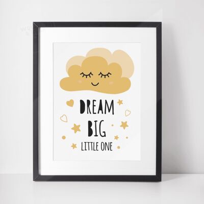 Dream Big Little One - A3 Print