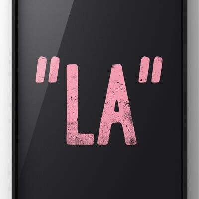 La Quote Print | It’s A Sin Wall Art - A3 Print