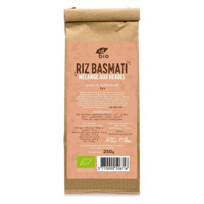 Riso Basmati Misto alle Erbe - 5 kg