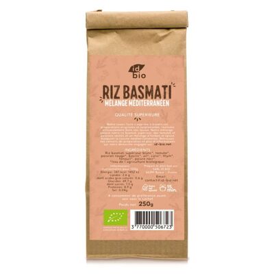 Arroz Basmati Mediterraneo - 5 kg
