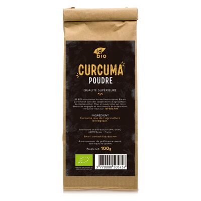 Curcuma biologica in polvere - 100 g