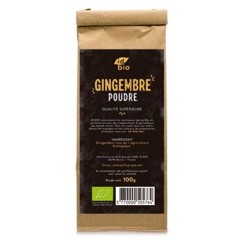 Gingembre poudre bio - 100 g