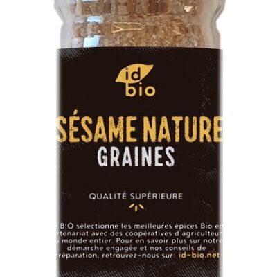 Semillas de sésamo natural orgánico - 50 g