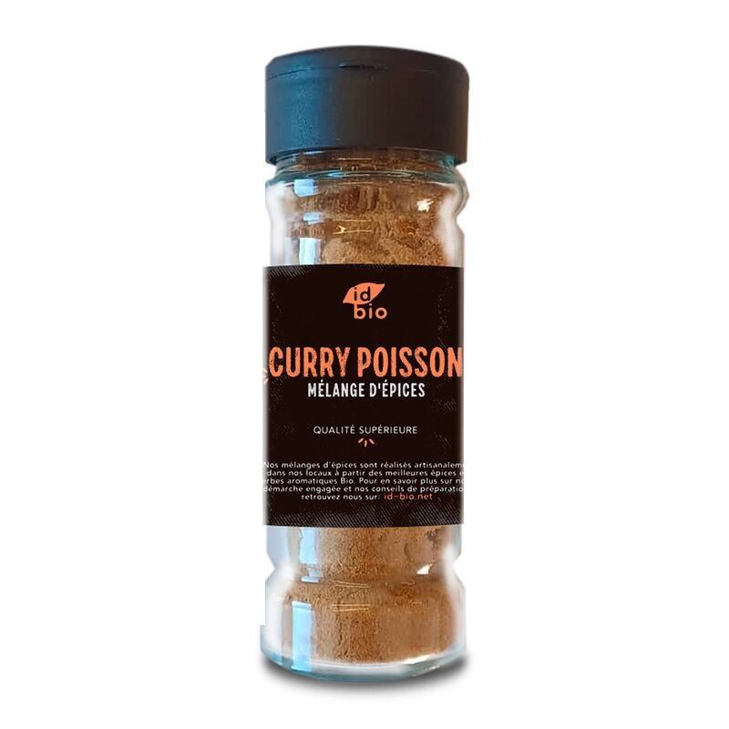 Mix di curry di pesce biologico - 35 g