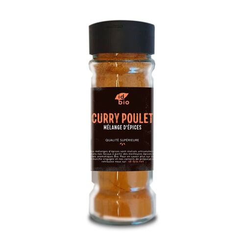 Mélange Curry poulet bio - 40 g