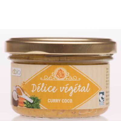 Délice végétal Curry Coco bio