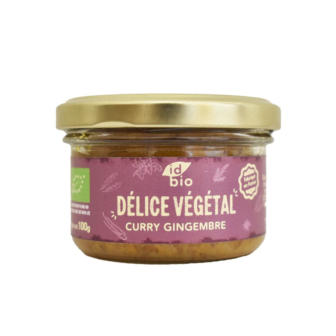 Delizia vegetale al curry con zenzero biologico