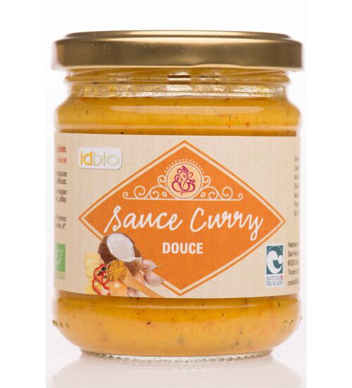 Sauce Curry Douce bio