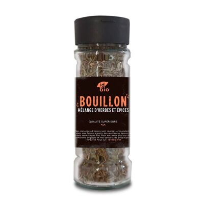 Mélange Bouillon herbes et épices bio - 15 g