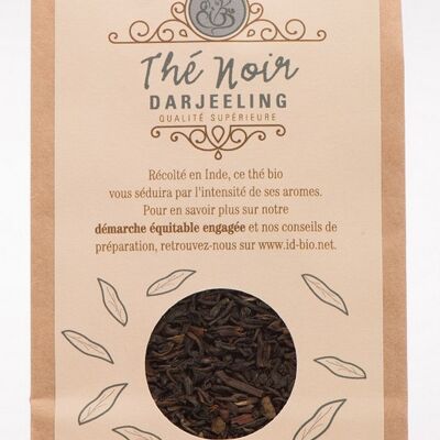 Thé Noir Darjeeling Bio - 80 g
