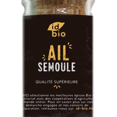 Organic semolina garlic - 40 g