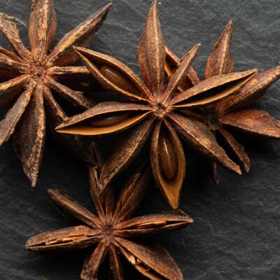 Organic whole star anise - 500 g