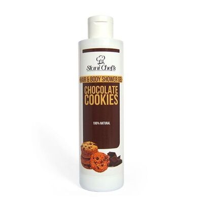 Gel de Ducha para Cabello y Cuerpo Chocolate Cookies, 250 ml