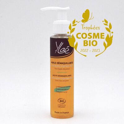 Ylaé cleansing oil with organic vegetable oils