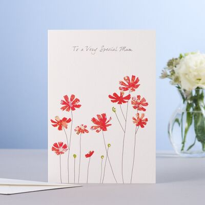 Cosmos Mother's Day Card
