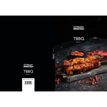 Livre de cuisine et de grillades TBBQ Edition 1, 72 pages, couverture rigide, pour les mangeurs de viande, les végétariens et les végétaliens 2