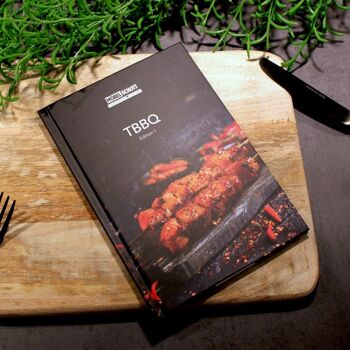 Livre de cuisine et de grillades TBBQ Edition 1, 72 pages, couverture rigide, pour les mangeurs de viande, les végétariens et les végétaliens 3