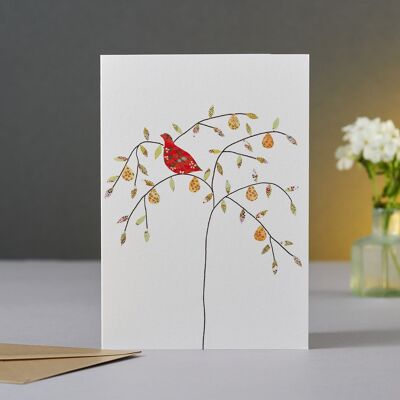 Partridge in the Pear Tree Christmas Card