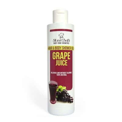 Gel doccia per capelli e corpo al succo d'uva, 250 ml