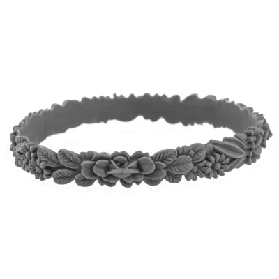 Flower bracelet - steel