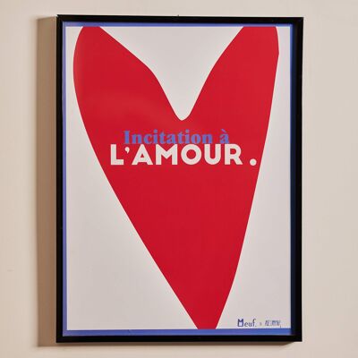 Poster - Incitation à l'amour