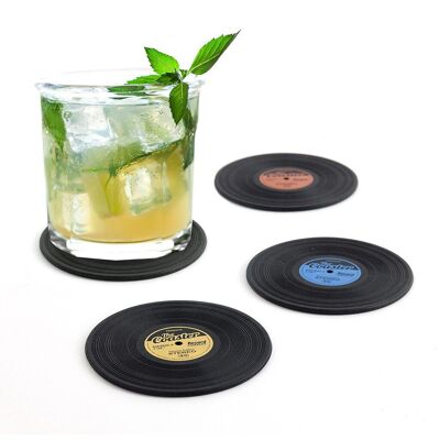 Sottobicchiere, The Coaster, x4, silicone