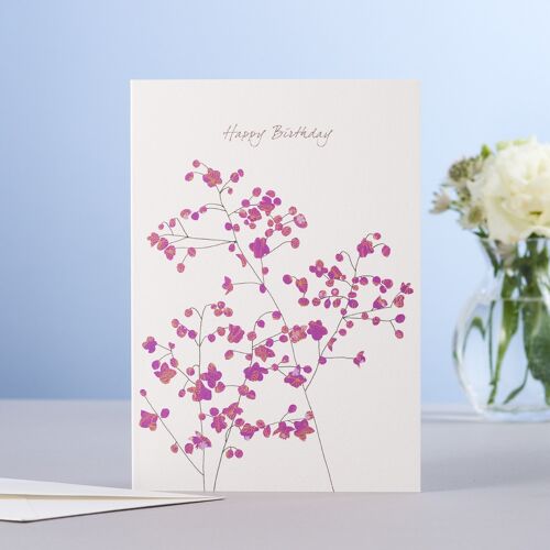 Thatlictrum Birthday Card