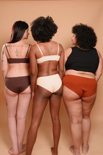 Pack de 3 - Culottes "Nude has no color" 3