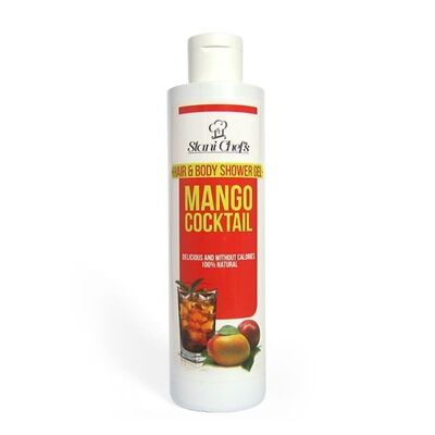 Mango Cocktail Gel de Ducha Cuerpo y Cabello, 250 ml