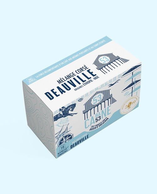 Boîte de 10 capsules Deauville