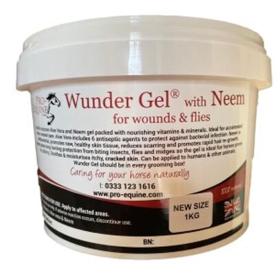 Wunder Gel 1kg Multi-purpose aloe vera gel with neem