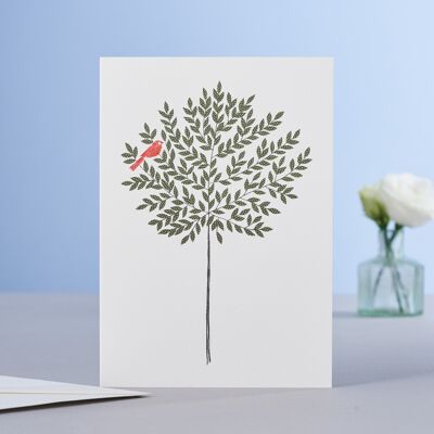 Carta dell'albero di alloro