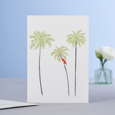 Carte de palmiers