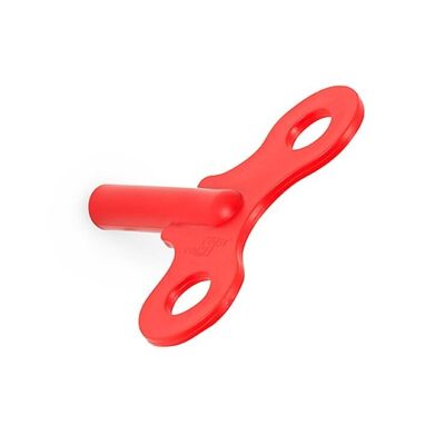Wall hanger, Wind Up!, Red, ABS
