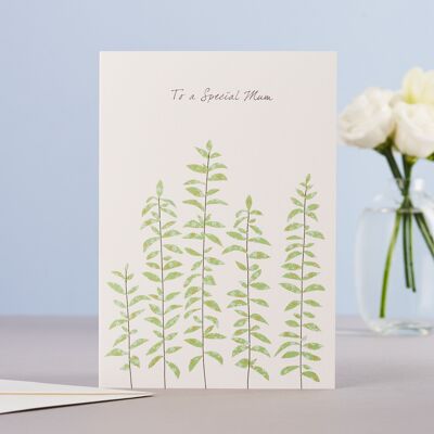 Mother's Day Tea Leaves Card