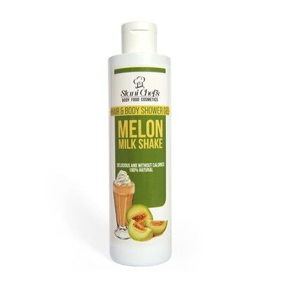 Melon Milk Shake gel douche cheveux et corps, 250 ml