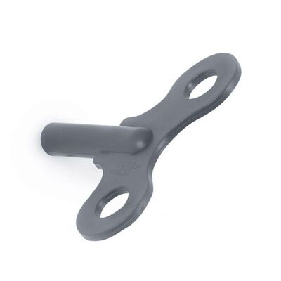 Wall hanger, Wind Up!, Gray, ABS