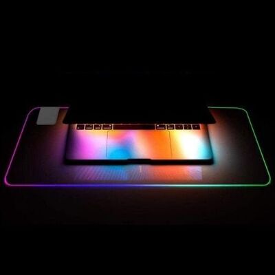 Wireless Charging Mouse Pad - RGB Gaming Mouse Pad with Qi Wireless Charging