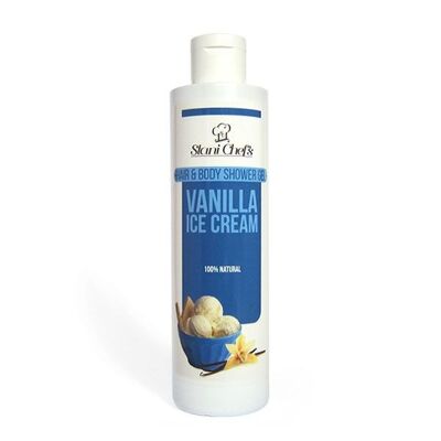 Vanilla Icecream Hair & Body Shower Gel, 250 ml