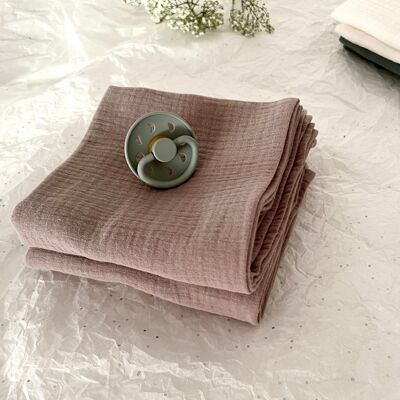 TISU  gauze, Taupe Beige