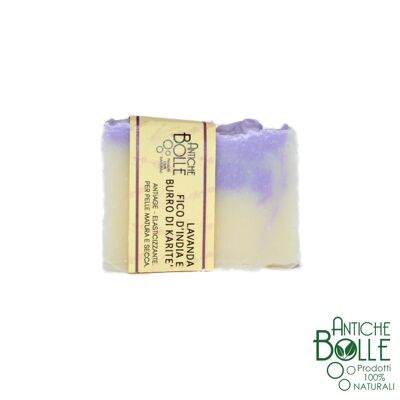 Lavender soap, prickly pear gel and shea butter